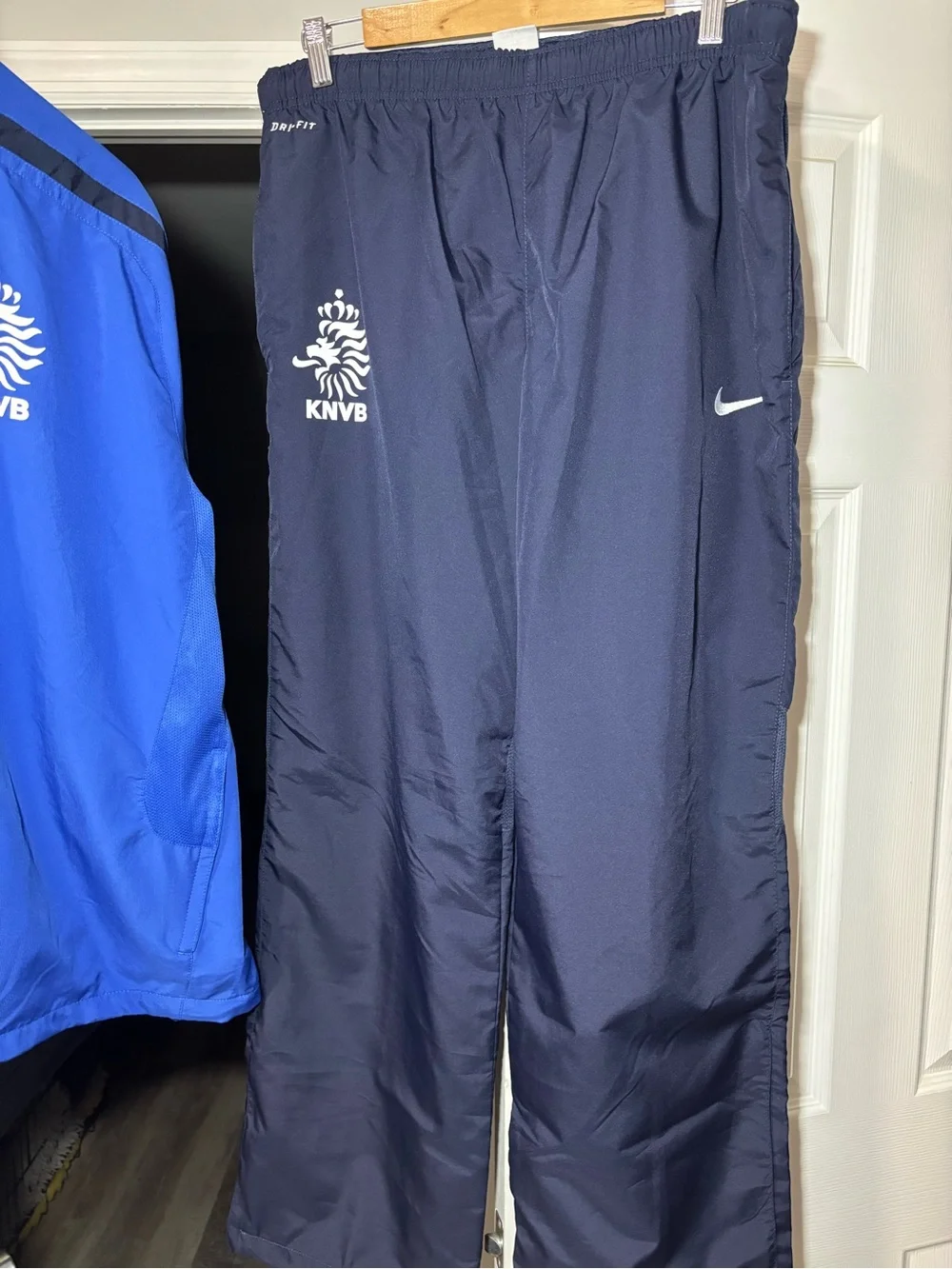 Vintage Nike Men X-Large Nederlands National Soccer Team Full Tracksuit Royal